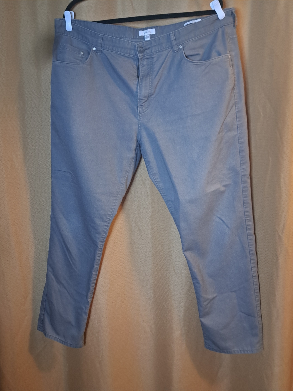 Calvin Klein Light Gray Casual Trousers